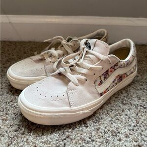 Vans Floral Suede Sneakers